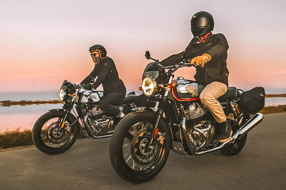 Royal Enfield Interceptor 650 Lightning edition, Continental GT 650 Thunder edition.
